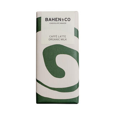 Bahen & Co Chocolate Caffe Latte Organic Milk - 75g