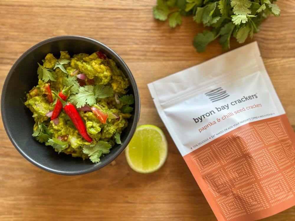 bb crackers guacamole
